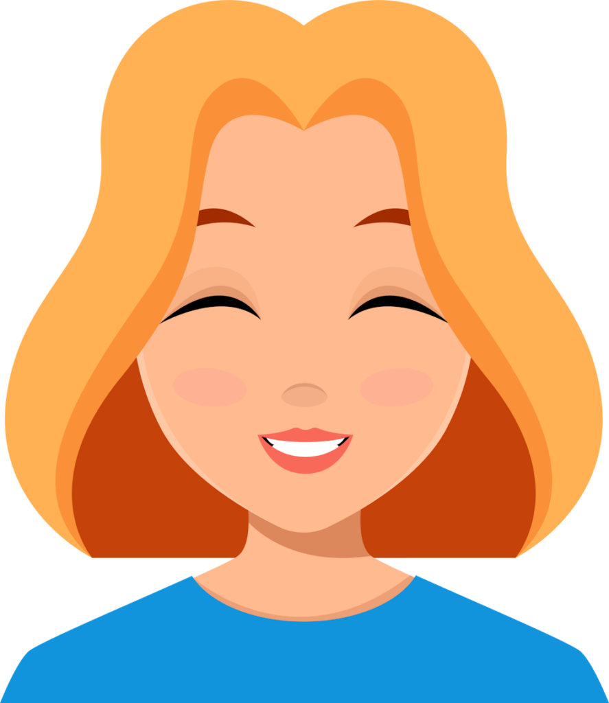 woman female lady face clip art